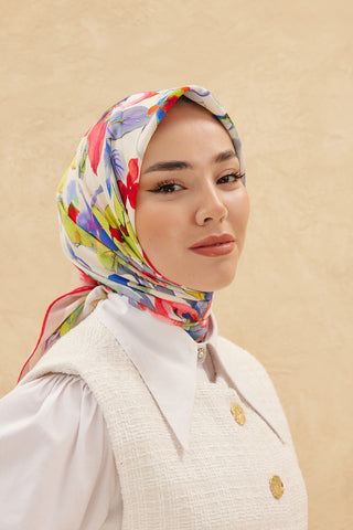 Silk Home Organik Pamuk İpek Eşarp 79007-07