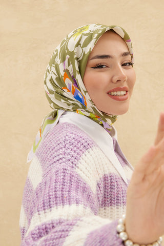 Silk Home Organik Pamuk İpek Eşarp 79006-17