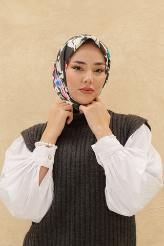 Silk Home Organik Pamuk İpek Eşarp 79006-12