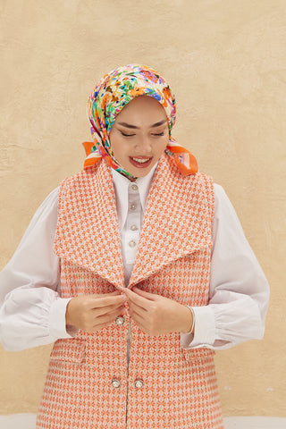 Silk Home Organik Pamuk İpek Eşarp 79009-19