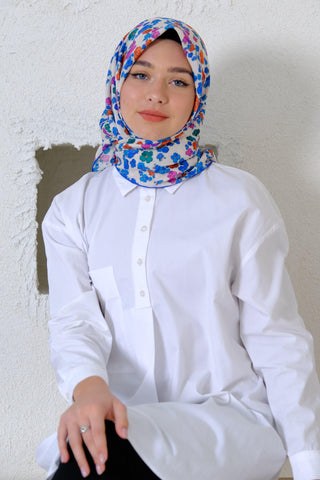 Silk Home Organic Cotton Silk Scarf 79005-07