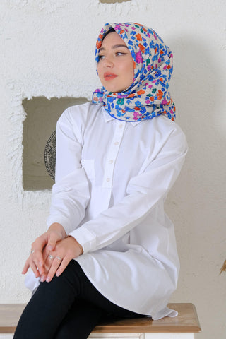 Silk Home Organic Cotton Silk Scarf 79005-07