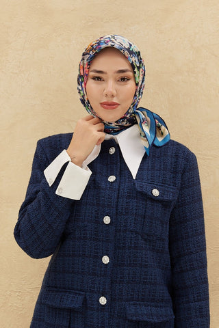 Silk Home Organik Pamuk İpek Eşarp 79009-08 - 463993471203 - | Silk Home