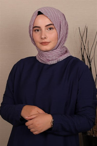 Silk Home Pamuk Eşarp Lila 71001-03