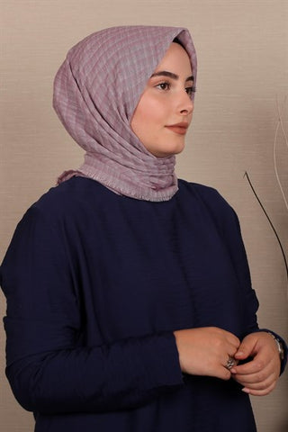 Silk Home Pamuk Eşarp Lila 71001-03