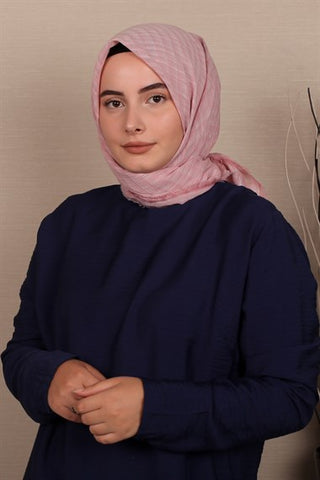 Silk Home Pamuk Eşarp Pembe 71001-02