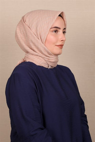 Silk Home Cotton Scarf Salmon 71001-06