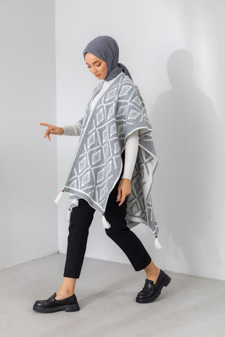 Silk Home Poncho 10001-02