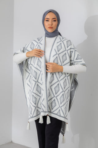 Silk Home Poncho 10001-02