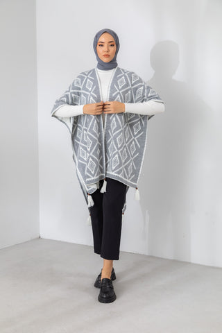 Silk Home Poncho 10001-02