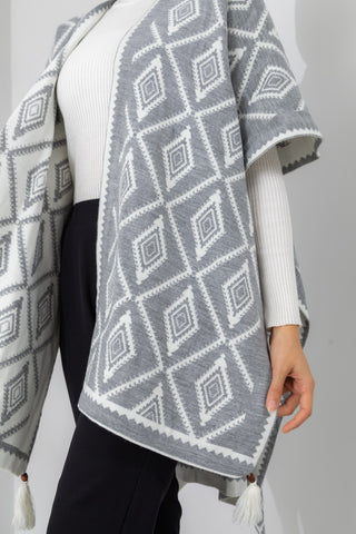 Silk Home Poncho 10001-02