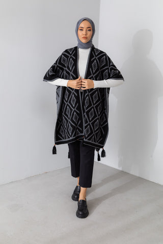 Silk Home Poncho 10001-05