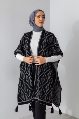 Silk Home Poncho 10001-05