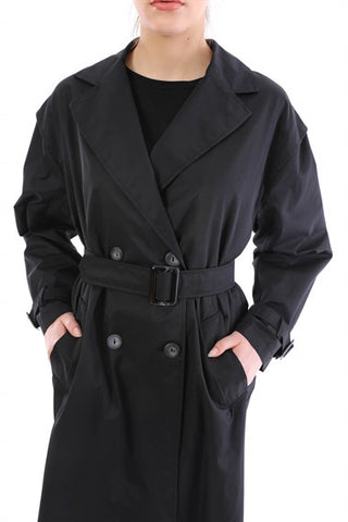 Silk Home Retro Trençkot Siyah T10004-01