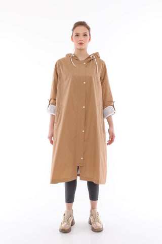 Silk Home Rio Raincoat Camel T10011-01