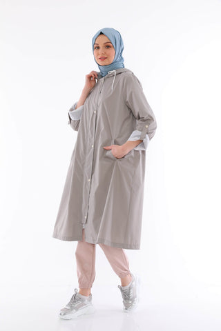 Silk Home Rio Yağmurluk Gri T10008-01