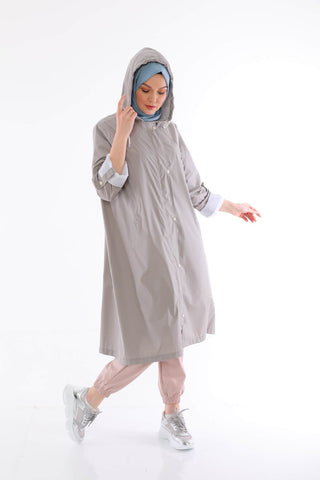 Silk Home Rio Yağmurluk Gri T10008-01