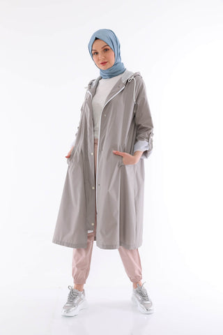 Silk Home Rio Yağmurluk Gri T10008-01