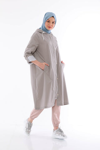 Silk Home Rio Yağmurluk Gri T10008-01