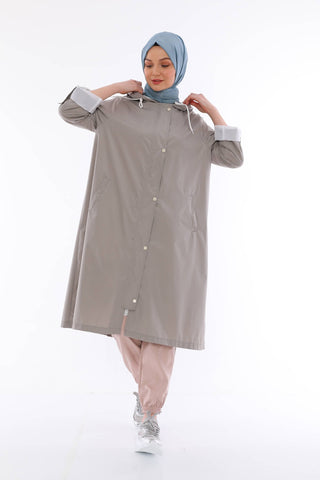 Silk Home Rio Yağmurluk Gri T10008-01