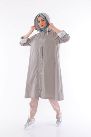 Silk Home Rio Yağmurluk Gri T10008-01