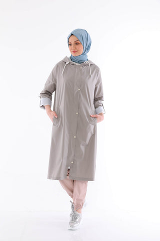 Silk Home Rio Yağmurluk Gri T10008-01