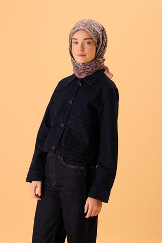 İnce Pamuk Soft Eşarp Gül Kurusu Bordo Koyu Vizon Desenli Kaymaz Dokulu Tok
                Duruşlu 90X90