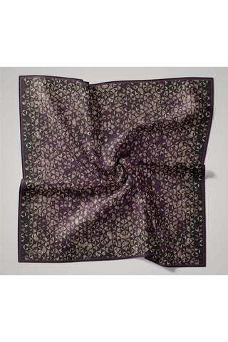 İnce Pamuk Soft Eşarp Antrasit Violet Bej Krem Desenli Kaymaz Dokulu Tok
                Duruşlu 90X90