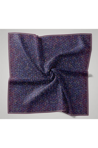 İnce Pamuk Soft Eşarp Violet Mavi Lila Gece Mavisi Saks Krem Desenli Kaymaz
                Dokulu Tok Duruşlu 90X90