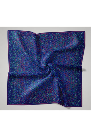 İnce Pamuk Soft Eşarp Saks-Lacivert-Patina-Mint-Fuşya Desenli Nefes Alan Kaymaz
                Dokulu 90X90
