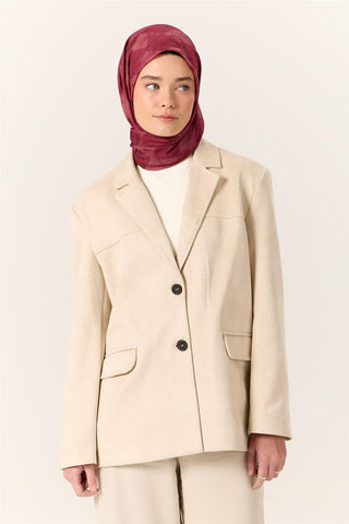 İnce Pamuk Soft Eşarp Vişne-Fuşya Desenli Kaymaz Dokulu Tok Duruşlu 90X90 - Soft Eşarp - | Silk Home