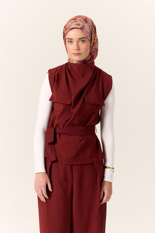 İnce Pamuk Soft Eşarp Fuşya-Pembe Desenli Kaymaz Dokulu Tok Duruşlu 90X90 - Soft Eşarp - | Silk Home