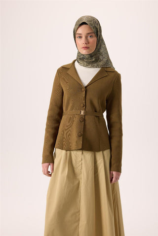 İnce Pamuk Soft Eşarp Yeşil-Koyu Yeşil Desenli Kaymaz Dokulu Tok Duruşlu 90X90 - Soft Eşarp - | Silk Home