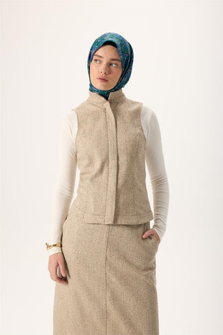 İnce Pamuk Soft Eşarp Petrol Yeşili-Pembe Desenli Kaymaz Dokulu Tok Duruşlu 90X90 - Soft Eşarp - | Silk Home