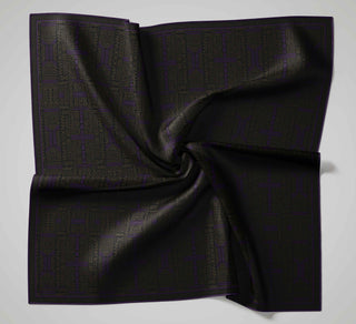 Pamuk Polyester Soft Eşarp Koyu Yeşil Geometrik Desenli Kaymaz Dokulu Tok
                Duruşlu 90X90