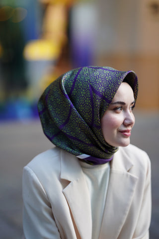 Silk Home Sura (Saten) İpek Eşarp 11388-S18 - 463993471203 - | Silk Home