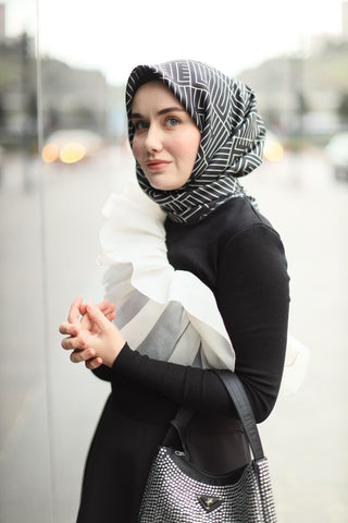 Silk Home Sura (Saten) İpek Eşarp 11390-S01 - 463993471203 - | Silk Home
