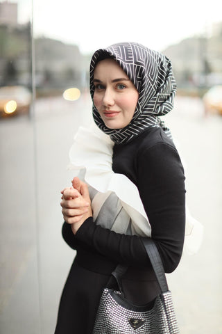Silk Home Sura (Saten) İpek Eşarp 11390-S01 - 463993471203 - | Silk Home