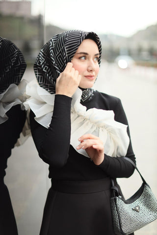 Silk Home Sura (Saten) İpek Eşarp 11390-S01 - 463993471203 - | Silk Home
