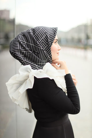 Silk Home Sura (Saten) İpek Eşarp 11390-S01 - 463993471203 - | Silk Home