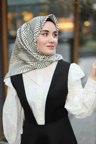 Silk Home Sura (Saten) İpek Eşarp 11390-S03 - 463993471203 - | Silk Home