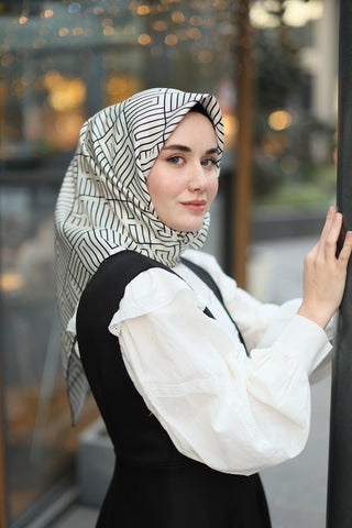 Silk Home Sura (Saten) İpek Eşarp 11390-S03 - 463993471203 - | Silk Home