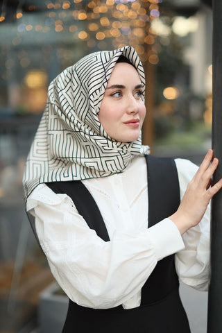 Silk Home Sura (Saten) İpek Eşarp 11390-S03 - 463993471203 - | Silk Home