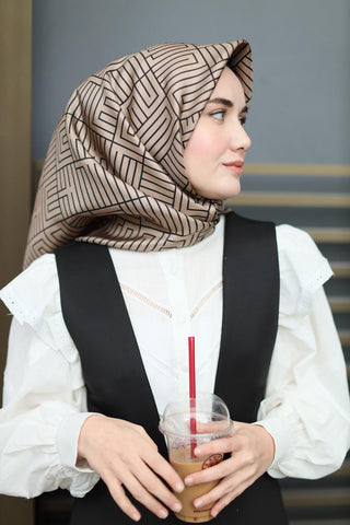 Silk Home Sura (Saten) İpek Eşarp 11390-S04 - 463993471203 - | Silk Home