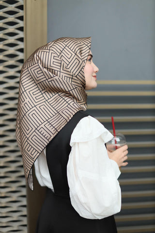 Silk Home Sura (Saten) İpek Eşarp 11390-S04 - 463993471203 - | Silk Home