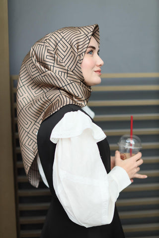 Silk Home Sura (Saten) İpek Eşarp 11390-S04 - 463993471203 - | Silk Home