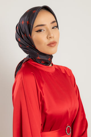 Silk Home Sura (Saten) İpek Eşarp 11392-S25