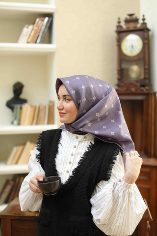 Silk Home Sura (Saten) İpek Eşarp 11392-S26 - 463993471203 - | Silk Home