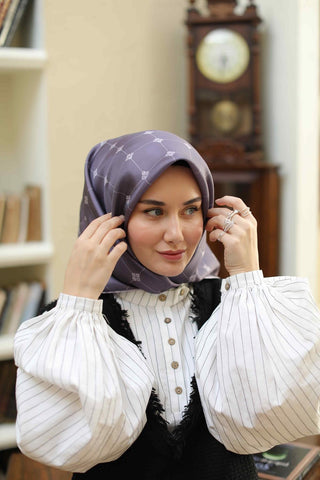 Silk Home Sura (Saten) İpek Eşarp 11392-S26 - 463993471203 - | Silk Home