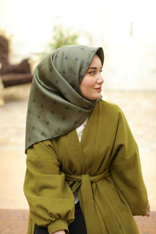 Silk Home Sura (Saten) İpek Eşarp 11392-S27 - 463993471203 - | Silk Home